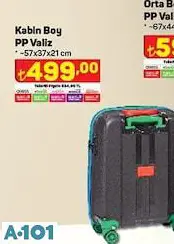 KABİN BOY PP VALİZ/BAVUL